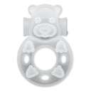 Casual Love Ring 26 Anello Vibrante Coniglietto Trasparente in TPR
