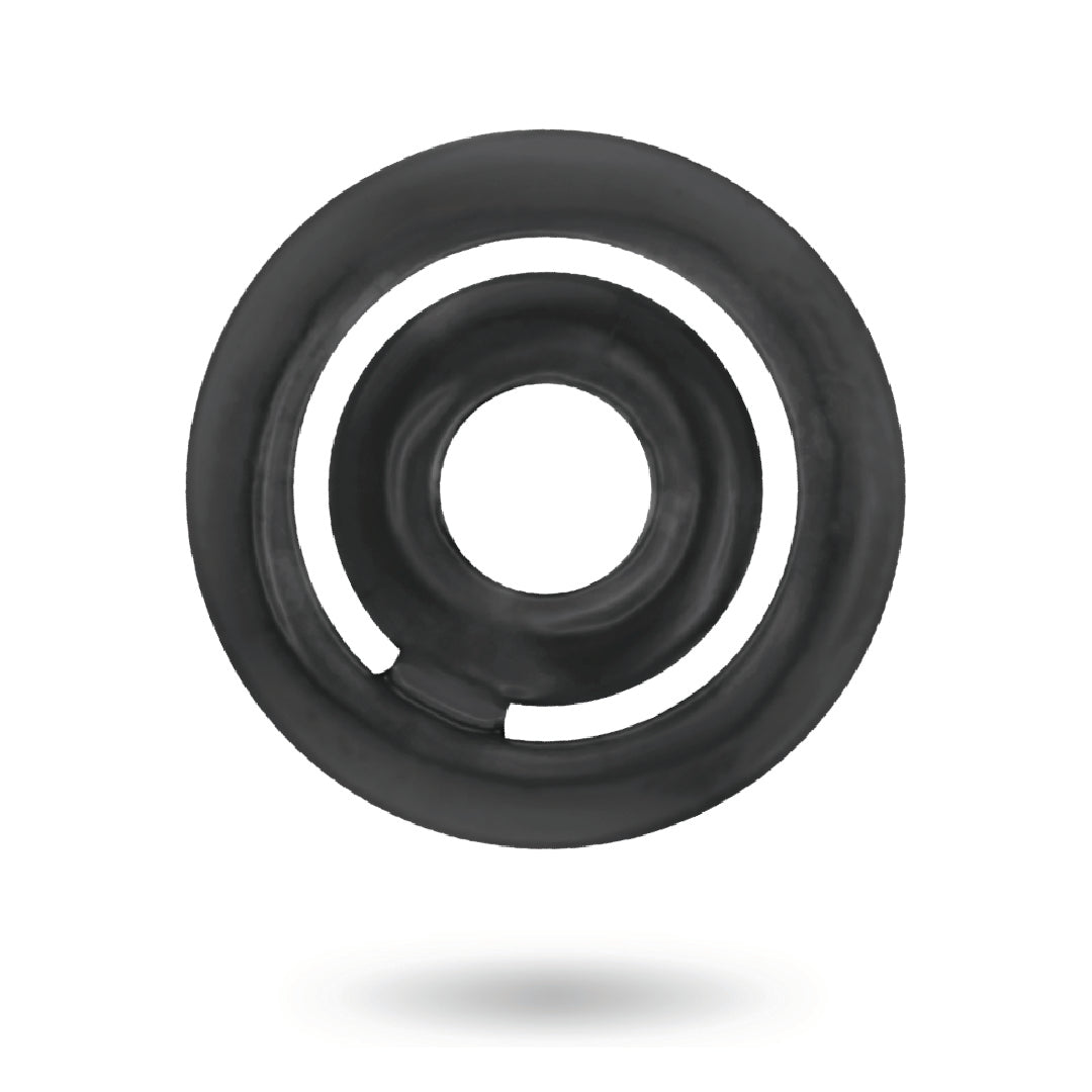 Addicted Toys Potenz C-Ring Anello per Pene in Silicone Nero