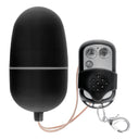 ONLINE Uovo Vibrante Nero con Telecomando 10 Vibrazioni Impermeabile