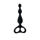 INTENSE Danti Anali Neri in Silicone Medicale – Dilatatore e Massaggiatore