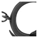 FETISH SUBMISSIVE Manette in Pelle Vegana con Fodera in Neoprene