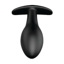 Pretty Love plug anale in silicone con impugnatura 8,5 cm nero
