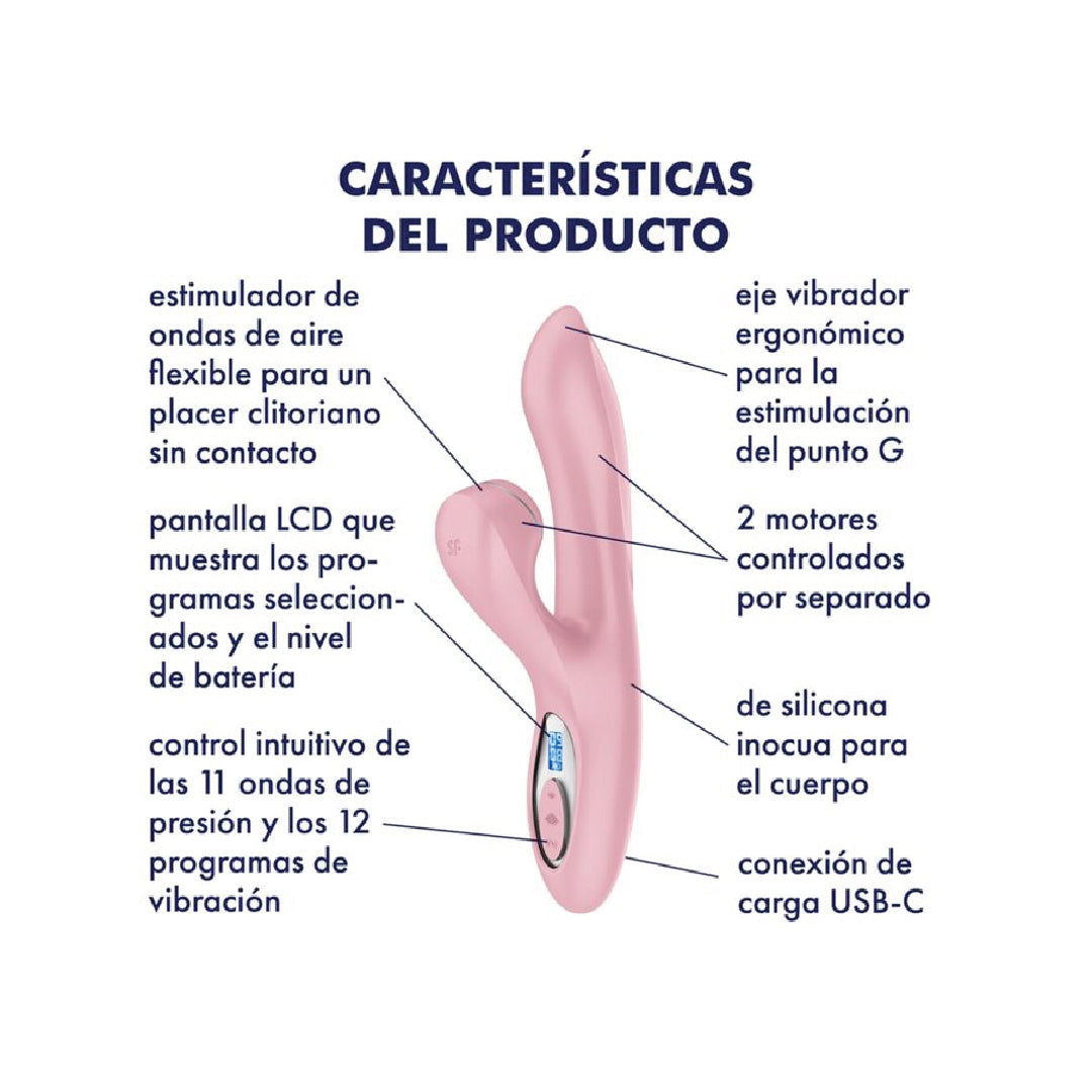 Satisfyer Pro G-Spot Rabbit 2020 – Stimolatore 2 in 1 Ricaricabile