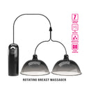 Pretty Love stimolatore rotante per capezzoli con aspirazione nero