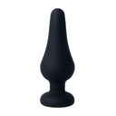 INTENSE – Plug Anale Pipo L in Silicone Nero 13 cm