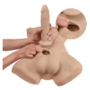 Silexd Apollo L Torso Maschile Caramello con Fallo Intercambiabile 17,7 cm