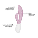 LELO Ina Twist vibratore rabbit Bluetooth ricaricabile rosa