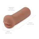 PDX Extreme Coed Cocksucker masturbatore maschile realistico FantaFlesh
