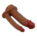 PRETTY LOVE GORAN doppio dildo realistico naturale impermeabile