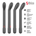 Ibiza vibratore punto G 3 in 1 con aspirazione e vibrazione nero