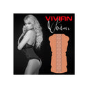 Jamyjob Signature Vivian Masturbatore Vaginale Realistico TPR 16 cm
