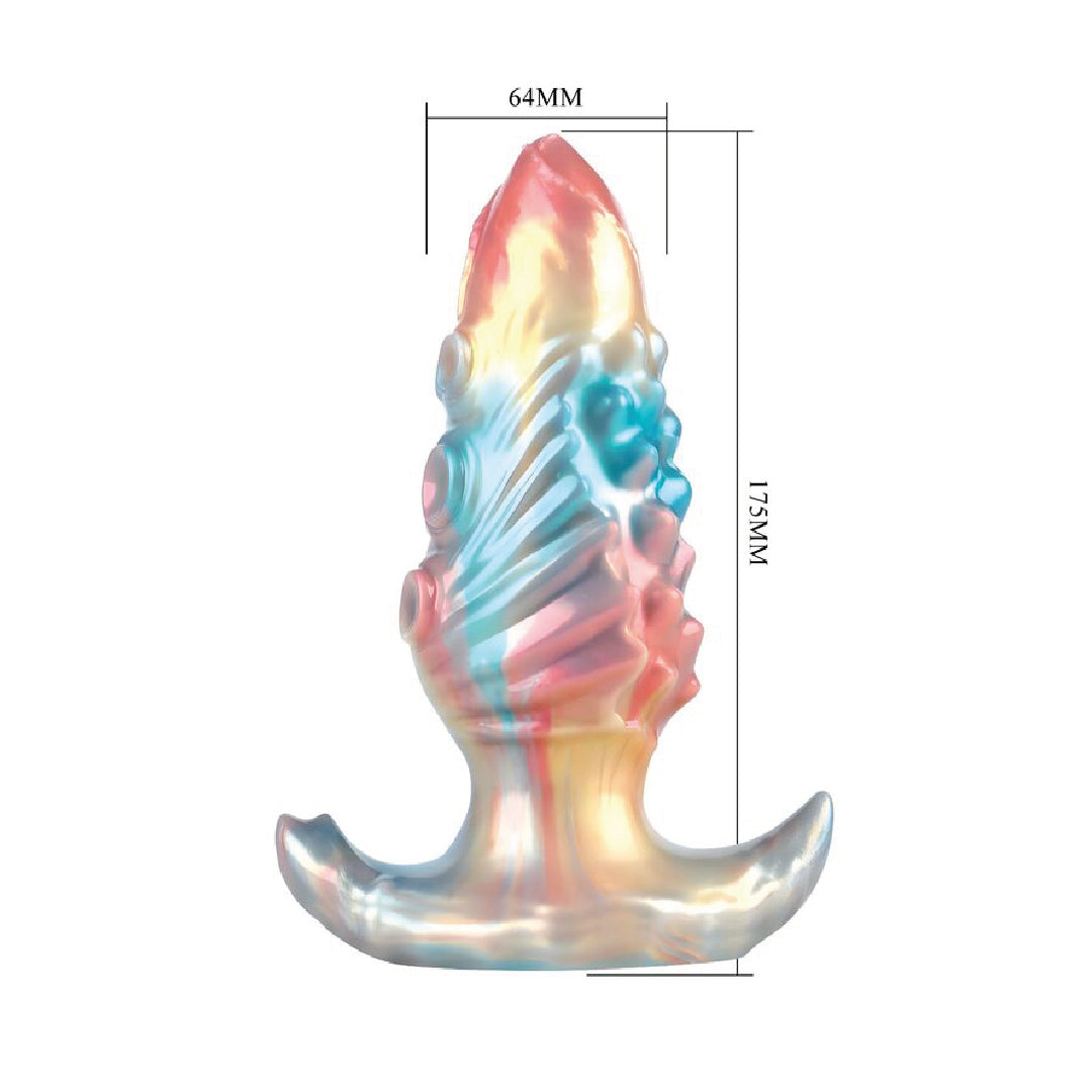 Power Monsters Ebon Leviathan Plug Anale Gonfiabile Fantasy 18 cm