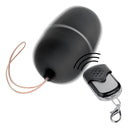 ONLINE Uovo Vibrante Nero con Telecomando 10 Vibrazioni Impermeabile