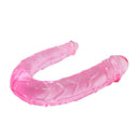 Baile Doppio Dong Doppio Dildo Rosa TPR Impermeabile
