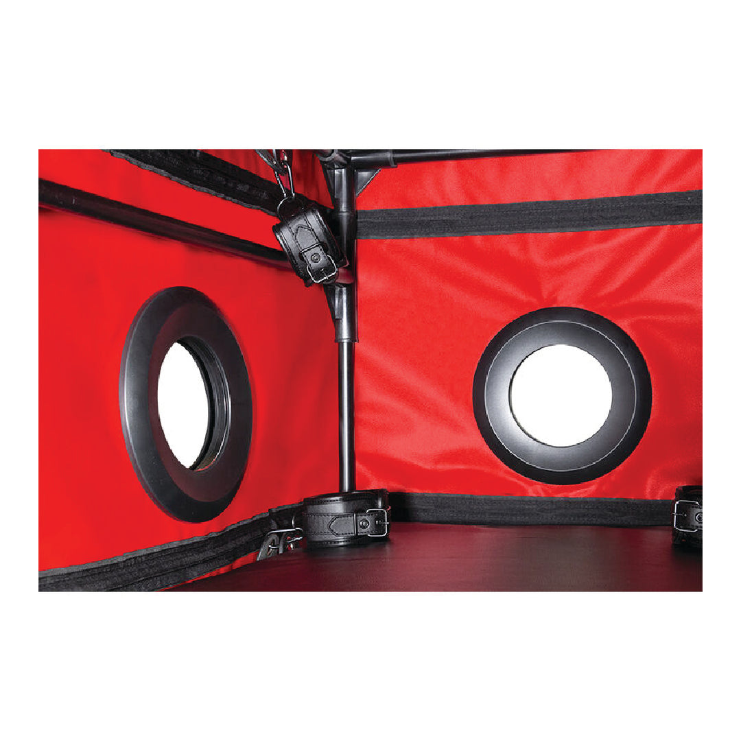 Secret Dome LA NICHE Nero/Rosso Cabina BDSM Kink Club