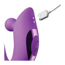 Fantasy For Her Harmoni Pro vibratore rabbit viola ricaricabile USB