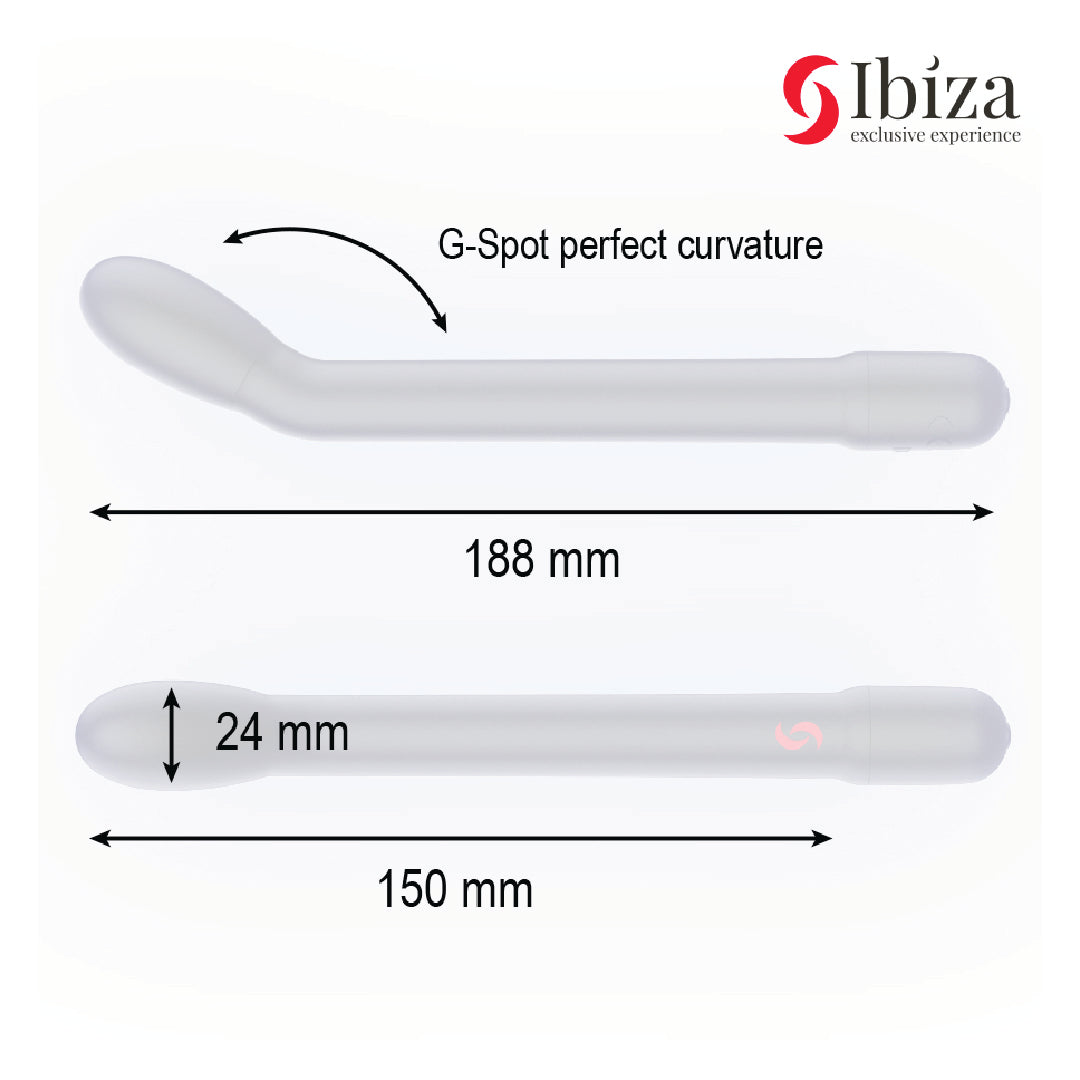 Ibiza vibratore punto G 3 in 1 con aspirazione e vibrazione nero