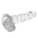 XRAY – Dildo Trasparente con Sfere 22 cm Ø 4,6 cm