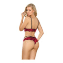 Subblime Set Lingerie 2 Pezzi Rosso e Nero in Pizzo – S/M