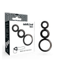 Addicted Toys Set 3 Anelli per Pene Fumé Supporto Erezione