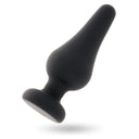INTENSE – Plug Anale Pipo L in Silicone Nero 13 cm