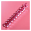 Nebula Series Ibiza Modello 22 Dildo in Vetro Borosilicato Rosa 21,5 cm