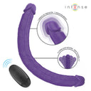 Intense Gunter Doppio Vibratore Silicone 40 cm Viola con Telecomando