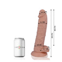 Mr Intense 15 Dildo Realistico con Ventosa 19,5 x 4,1 cm Naturale
