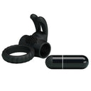 Pretty Love Eudora Anello Vibrante con Stimolatore Clitoride in Silicone
