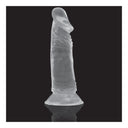 XRAY Clear Cock dildo trasparente con ventosa 16,5 cm in Jelly