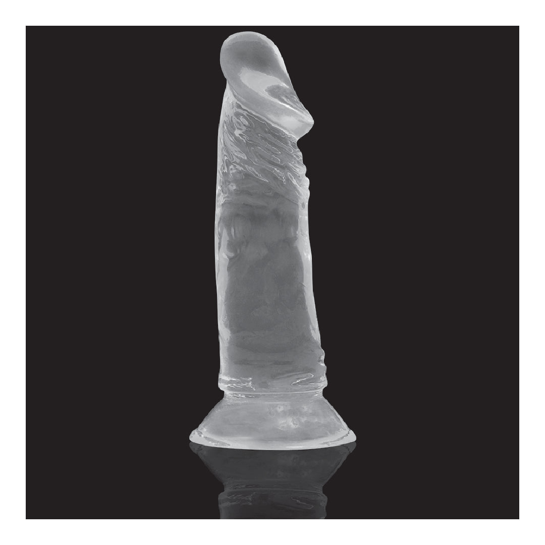 XRAY Clear Cock dildo trasparente con ventosa 16,5 cm in Jelly