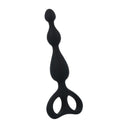 INTENSE Danti Anali Neri in Silicone Medicale – Dilatatore e Massaggiatore