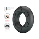 Crazy Bull Bertram anello per pene in silicone morbido nero