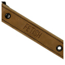 FETISH SUBMISSIVE Origine Bavaglio Traspirante in Pelle Vegana