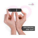 MORESSA Ivy – Vibratore Stimolatore da Viaggio Nero IPX7 Silenzioso