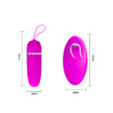 PRETTY LOVE Debby – Ovetto Vibrante Lilla con Controllo 12 Vibrazioni