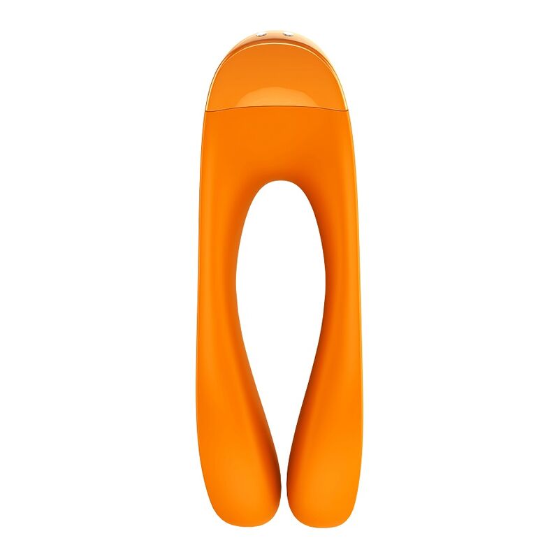 Satisfyer Candy Cane Vibratore da Dito Arancione – immagine 3