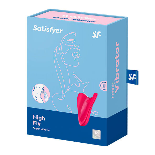 Satisfyer High Fly Vibratore da Dito Fucsia – immagine 4