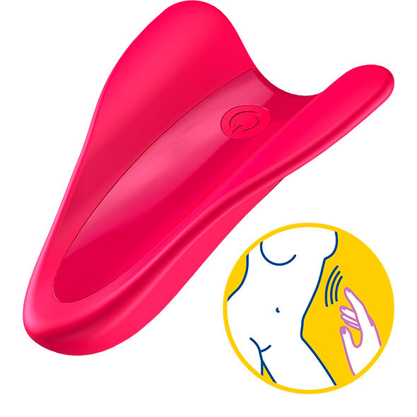 Satisfyer High Fly Vibratore da Dito Fucsia – immagine 7