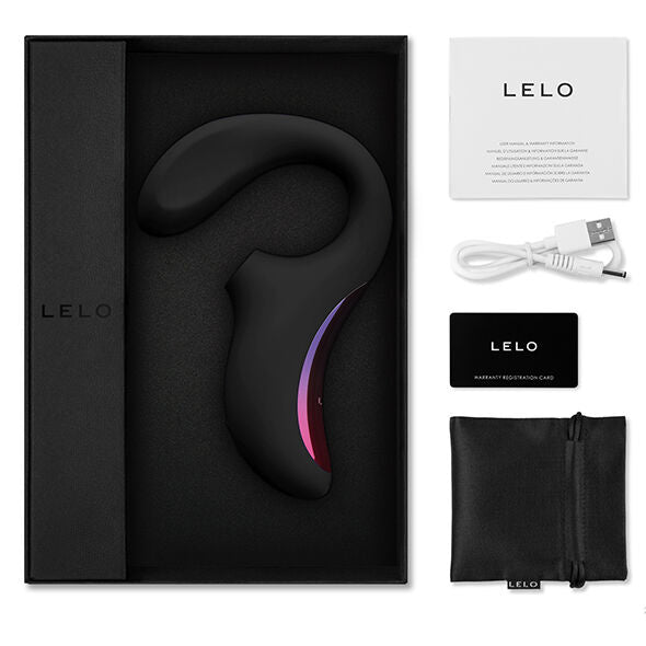 LELO Enigma Massaggiatore Sonico a Doppia Stimolazione Nero – immagine 12