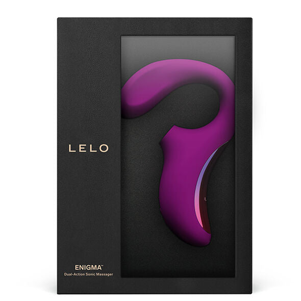 LELO Enigma Massaggiatore Sonico a Doppia Stimolazione Deep Rose – immagine 2