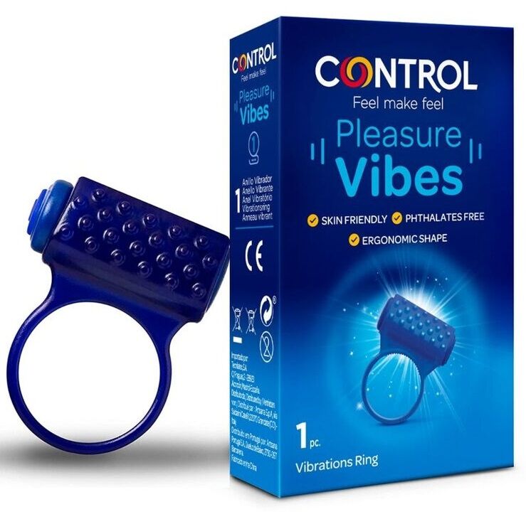 Control Pleasure Vibes Anello Vibrante Monouso