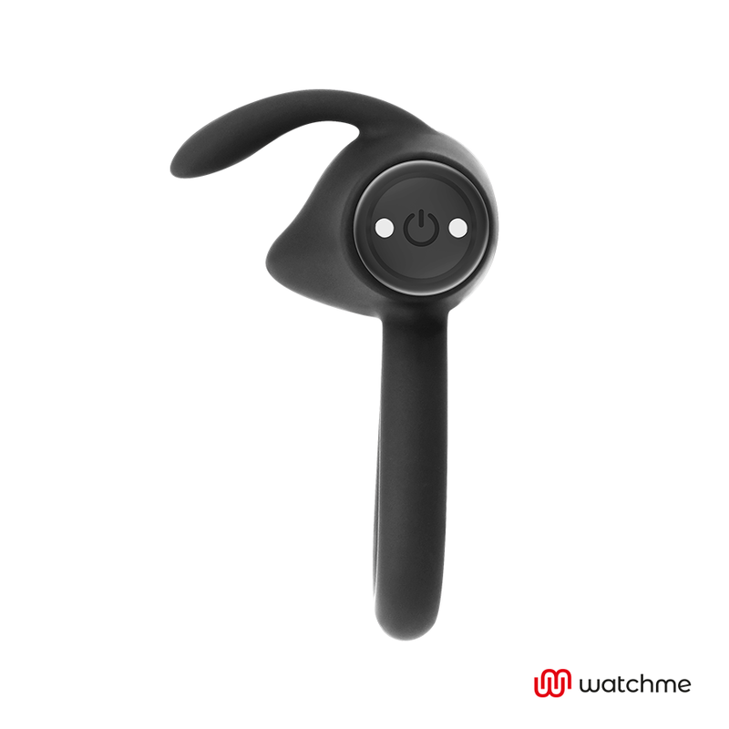 Black & Silver AgronMe Anello Vibrante Ricaricabile con Telecomando a Orologio Nero – immagine 4