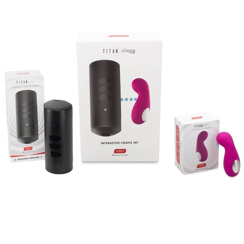 Kiiroo Set Coppia Titan e Cliona Lilla – immagine 4