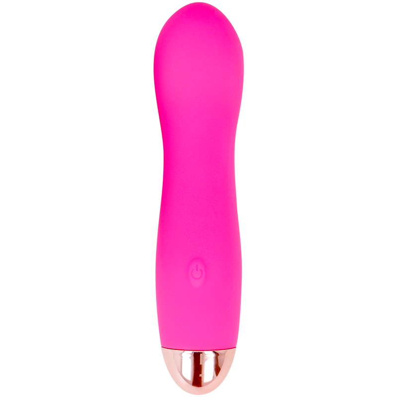 Dolce Vita One Vibratore Ricaricabile in Silicone Rosa – immagine 3