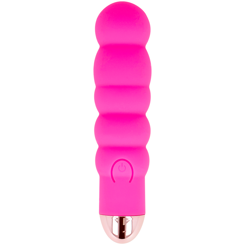Dolce Vita Six Vibratore Ricaricabile in Silicone Rosa – immagine 2