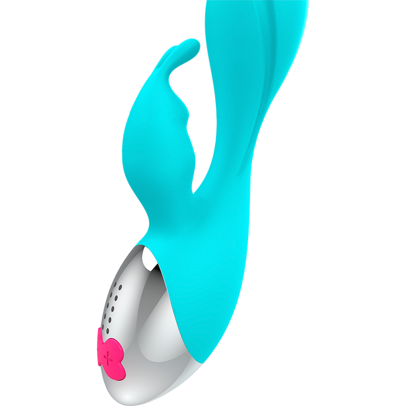 Happy Loky Miki Vibratore Rabbit Ricaricabile Turchese – immagine 2