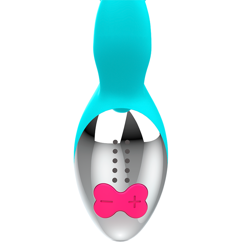 Happy Loky Miki Vibratore Rabbit Ricaricabile Turchese – immagine 5