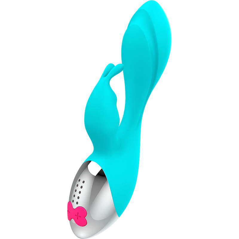 Happy Loky Miki Vibratore Rabbit Ricaricabile Turchese – immagine 6