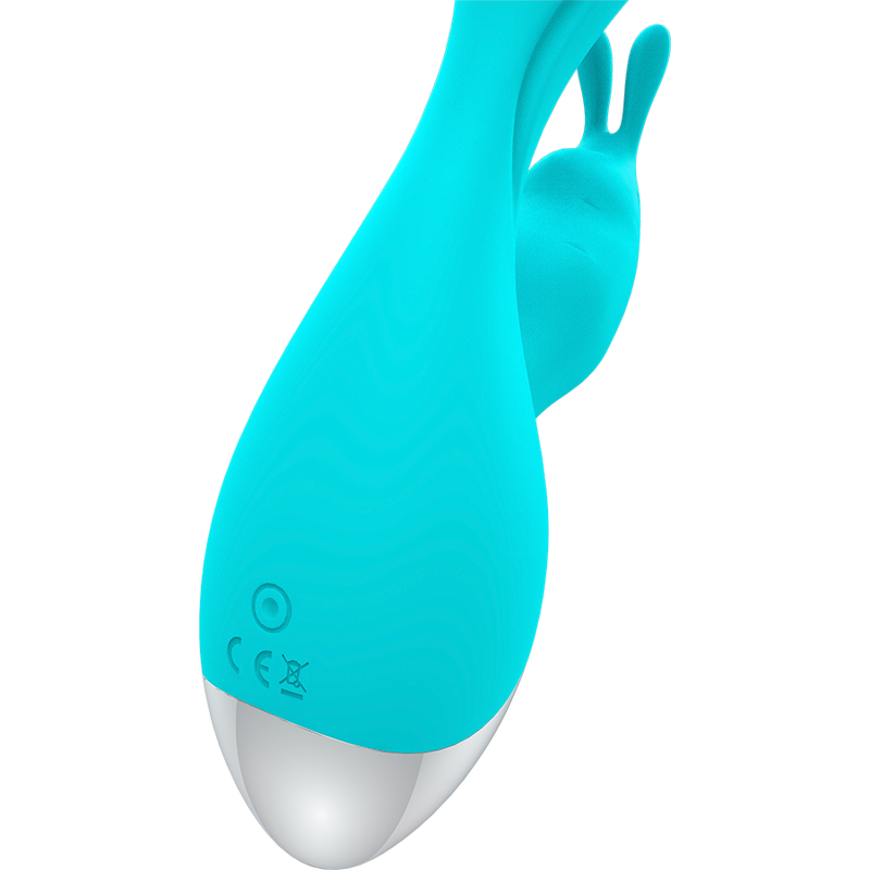 Happy Loky Miki Vibratore Rabbit Ricaricabile Turchese – immagine 7